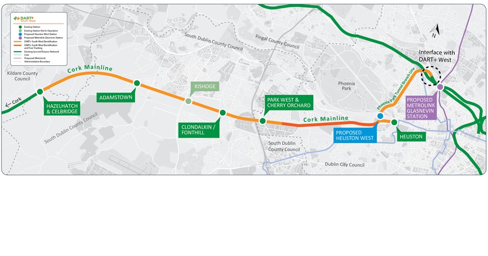 DART+ DART+ South West Route Map